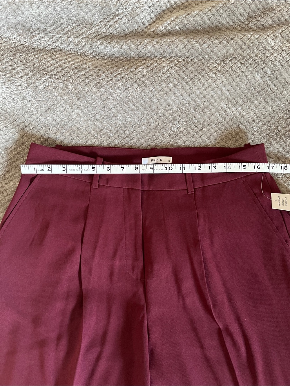 Rickis Slim Leg Crepe Pants - Picture 7 of 10